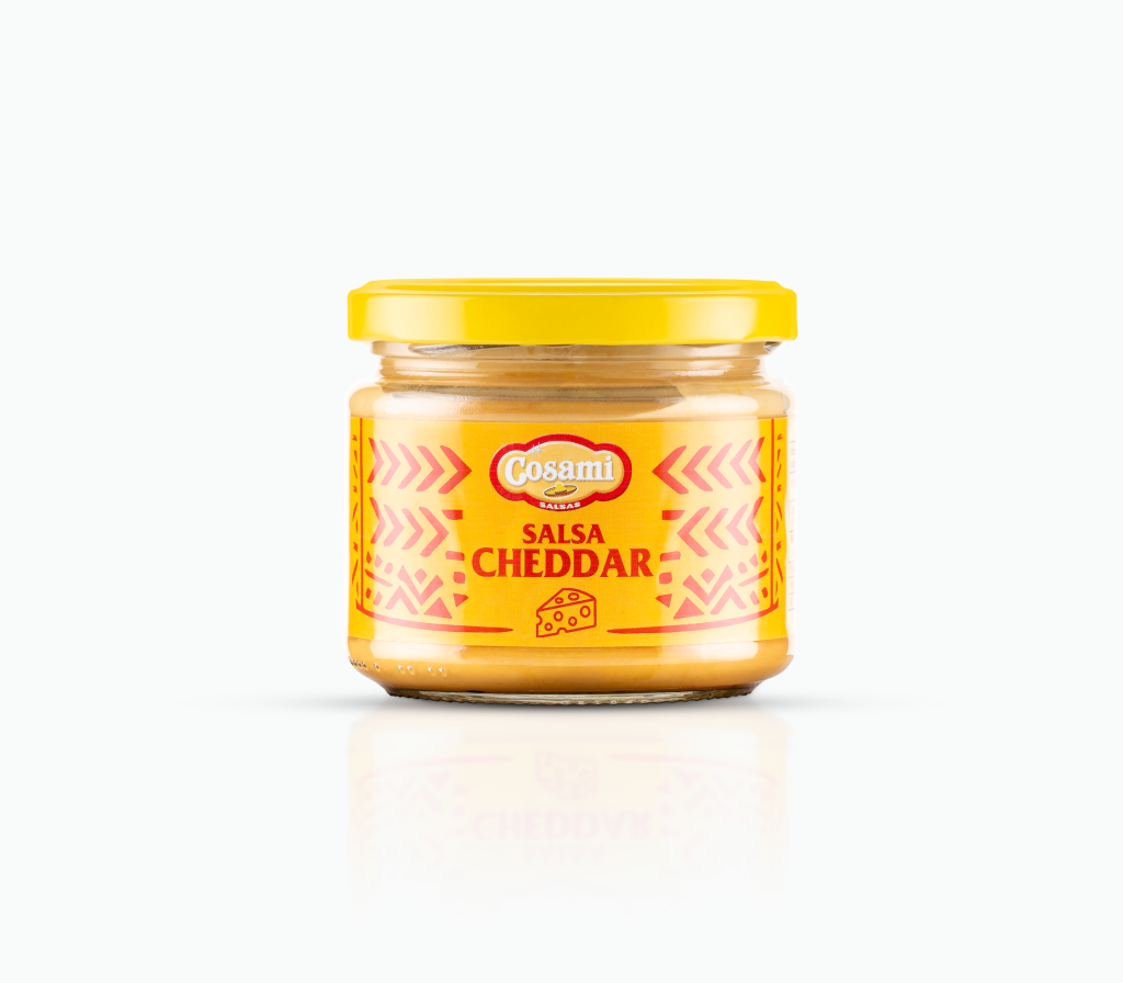 SALSA QUESO CHEDDAR TARRO 300 GR